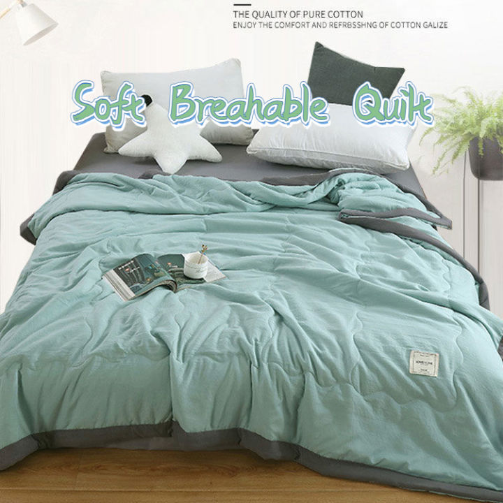 EAYLife Japanese Minimalist Style Soft Cozy Lightweight Thin Summer