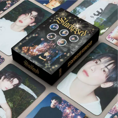 55pcs/box TXT Photocards The Star Chapter SANCTUARY lomo cards TOMORROW Album LOMO Card Postcard