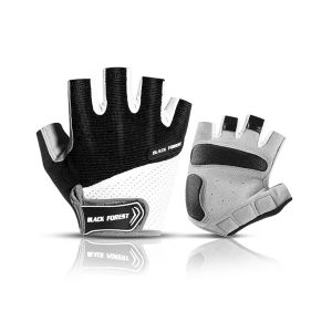 Mutuer Găng tay đi xe đạp nam và nữ Mùa hè Thông khí Chống trượt và chống sốc xe đạp thể thao Găng tay ngón tay