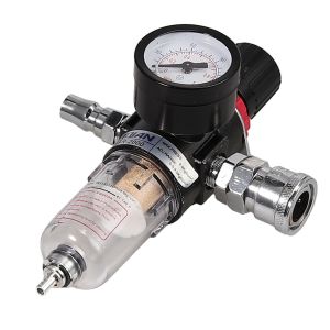 กรองลมดักน้ำ กรองอากาศปั้มลม ชุดกรองลมดักน้ำ ชุดกรองดักน้ำ AFC2000 AFR2000 กรองท้ายกาพ่นสี สเปรย์นิวเมติกแอร์ กรองลม ดักน้ำ ดักน้ำมัน กรองลมดักน้ำ กรองท้ายกาพ่นสี เครื่องมือไฟฟ้า PM20+SM20