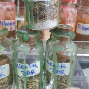 spell jar travel wealth luck love