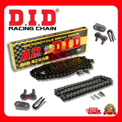 DID CHAIN JAPAN 420AD 104L HEAVY DUTY RACING GOLD RANTAI DID CHAIN