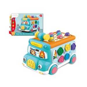 Hộp nhạc ô tô đa năng 6 mặt có đèn nhạc hình khối giúp bé phát triển tư duy và nhận biết màu sắc Đồ Chơi