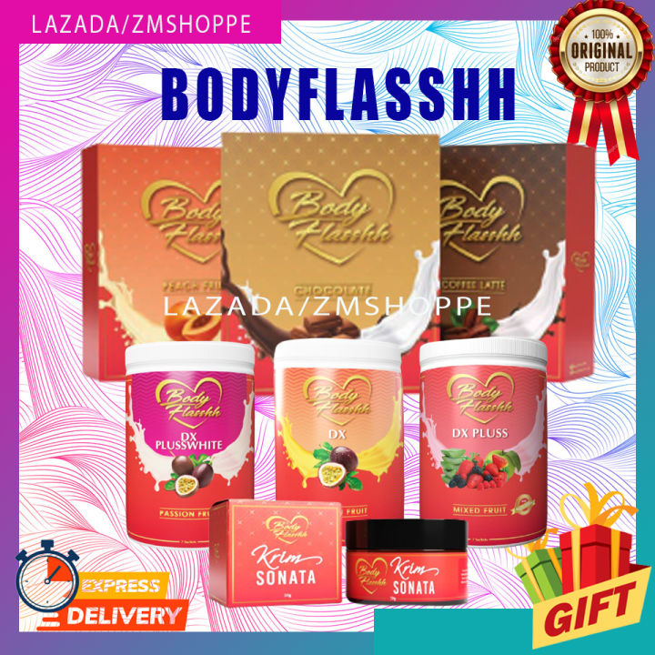 Ready Stock Body Flasshh / Bodyflasshh - Bakar Lemak 10x Ganda (Perisa Pilih Di Variasi)
