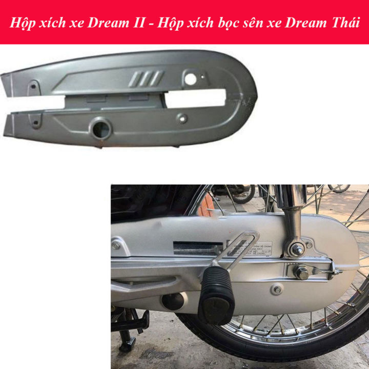 HỘP XÍCH XE Dream II việt ,hộp sên xe Dream việt càng trắng ,dream cao ...
