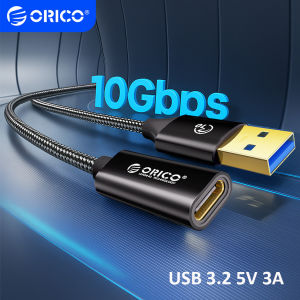 new ORICO USB 3.2 Extension Cable USB A Type C Data Line Male to Female Cord 10Gbps Braid Charging kabel 1M for PC Laptop Phone TV Free Shipping