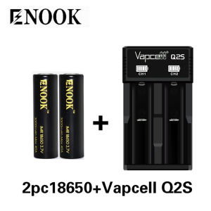 ENOOK High Capacity 18650 Battery 3600mAh Max 30A 3.7V Rechargeable Lithium Ion Battery for DIY Power Supply Torch