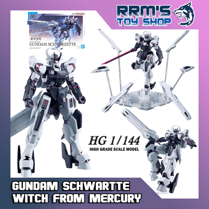 Maquette Gundam Gunpla HG 1/144 Schwarzette - The Witch From Mercury - Bandai Japon - Neuf