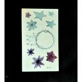 Tatto Temporer Ankle Flora Cherry Lavender / Temporary Tattoo Stiker Bunga lavender Tahan air. 