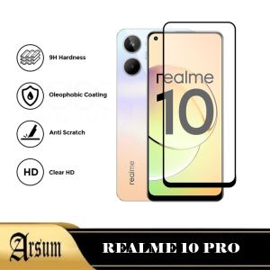 PROMO Tempered Glass Layar REALME 10 PRO Pelindung Layar Depan