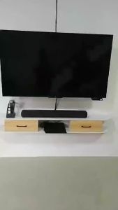 Suspended TV cabinet Wall-mounted storage cabinet Set-top storage rack cabinet