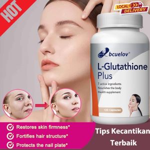 L-glutathione Collagen Capsules Anti-aging Skin Whitening Collagen Vitamin C  Booster Enhance Energy Immunity supplement glow skin 10 Capsules 美白 ubat putih satu badan putih mulus berseri hilang jerawat muka