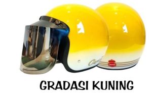 HELM BOGO GRADASI WARNA TOSCA TERBARU FREE KACA DATAR ATAU CEMBUNG BANYAK VARIASI WARNA