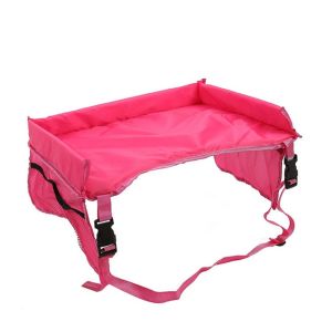 DFVDS ปรับได้ปรับได้ สากลสากลสากล ถาดรับประทานอาหาร ที่เก็บของในรถ จานรับประทานอาหารรถยนต์ มัลติฟังก์ชั่ ถาดใส่ขนม ที่วางของเล่นสำหรับเด็ก โต๊ะสำหรับรถยนต์ ถาดที่นั่งเด็กในรถ