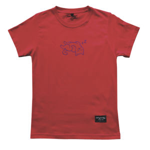 Anyway Kaos Anak "Cat" Red 046