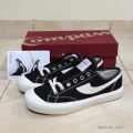 Sepatu Compass Gazelle Low Black White. 