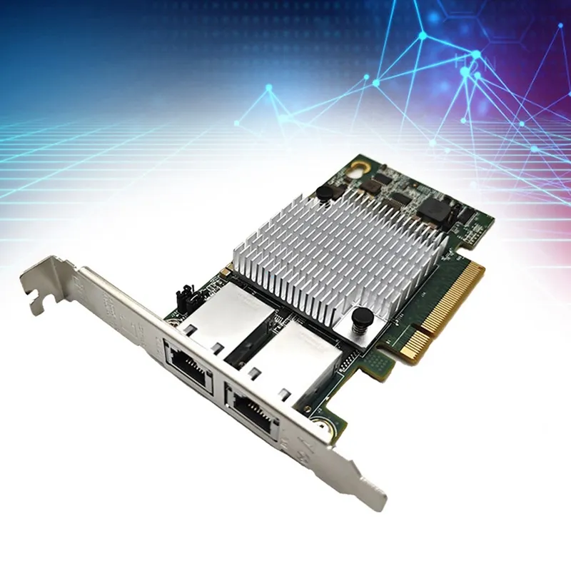 Reinscer 10G Ethernet-kaart met dubbele poort, 10G X540-T2, PCIE-X8