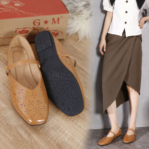Doll Shoes for women Plain Leather Elegant Classy Flat Shoes office shoes