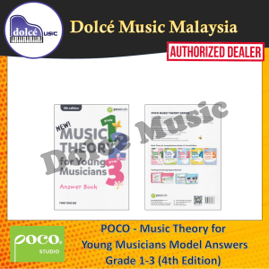 POCO - Music Theory for Young Musicians Model Answers Grade 1-5 (4th Edition)