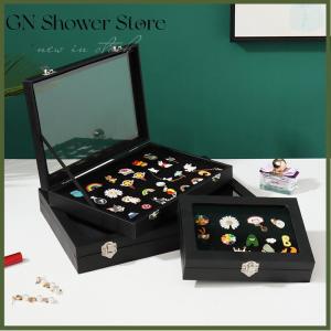 GNStore[COD] กล่องใส่ป้ายโชว์เหรียญกล่องใสกันฝุ่นสำหรับสะสมเหรียญเครื่องประดับ