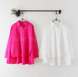 SJM KEMEJA EMERIN PULLSIZE DEPAN KANTONG HIDUP DAN FASHION MUSLIMAH KEKINIAN 773