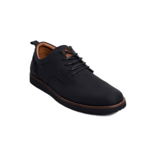 Sepatu Casual Pria Formal Big Size Jumbo Alaska Black Original Shoes
