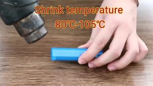 WH 20Pcs PVC Heat Shrink Tube NO.5 AA Battery Wrap Precut Insulated Film Cover Lipo Battery Sleeve Casing