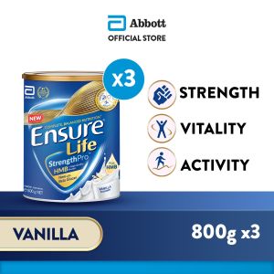 [Bundle of 3] Ensure® Life StrengthProᵀᴹ Vanilla 800g