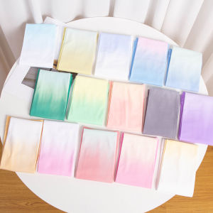 Ống tay chống nắng nữ 25 Màu Vải lụa băng Mát mẻ Găng Tay Chống Tia UV Dốc màu Thể thao đi xe đạp