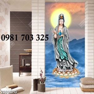 Tranh gạch Phật ca cao cấp trang trí