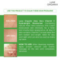 LUXE ORGANIX  Aloe Vera Vitamin C 97% Hydra Bright Moisturizer 50g. 