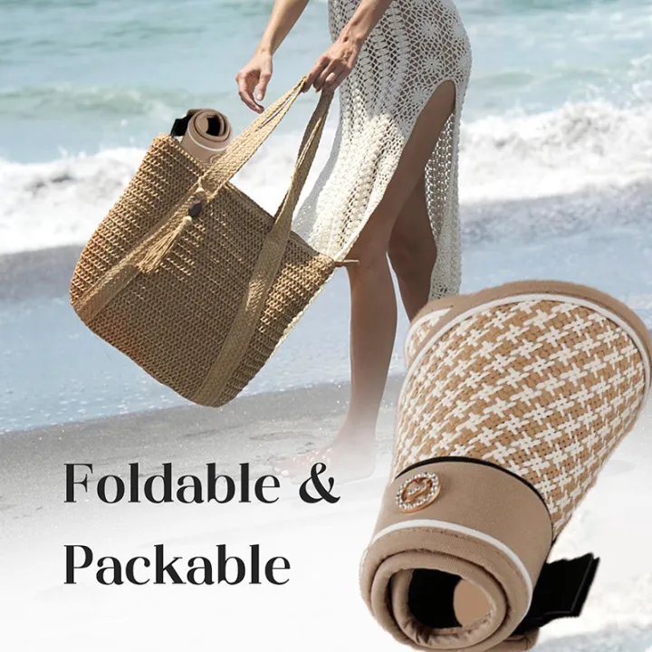 Women%20Straw%20Topi%20Visor%20Cap%20Summer%20Travel%20Beach%20Sun%20Protection%20UV%20Woman%20Sunscreen%20Leisure%20Big%20Brim%20Hat%20foldable%20-%20Image%205