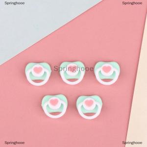 [COD] Springhooe 5Pcs Lovely Mini Doll Pacifier Play House Supplies Dummy Nipples For OB11 BJD Doll Baby Dolls Kids Toy Baby Pacifier Accessories