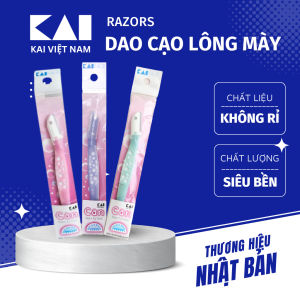 Set 5-10 dao cạo lông mày KAI Nhật Bản