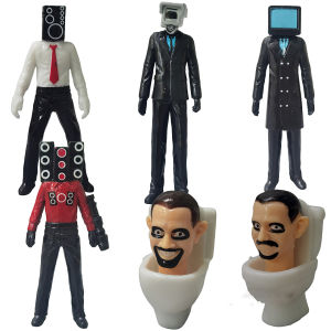 skibidi toilet MLS Monitor Cameraman Tokoh aksi Toilet Skibidi Figur Mainan anak Skibidi ToiletCameramanSpeakermanSirenhead Action Figure  tokoh Model Mainan anak