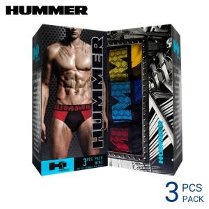 HUMMER MEN UNDERWEAR MINI EXTRA SIZE - HM7453 (3 pcs pack)