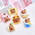 Charm Labubu Capybara Kuromi Trang Trí Mũ Bảo Hiểm, Ốp Lưng Sticker nổi. 