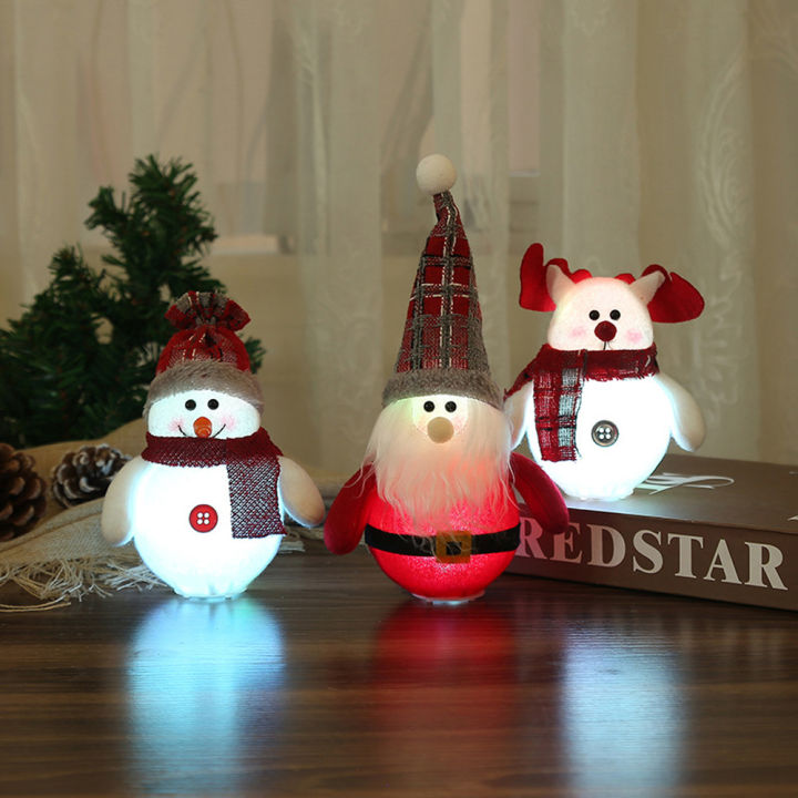 VICENDA Luminous Cute Kid Toy Xmas LED Lamp Party Hanging Ornament ...