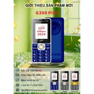 Điện thoại bàn phím G300Plus - G526 Dành cho Người già cao tuổi Sóng 4G 2sim - Màn 2.2 - Pin 6800mah