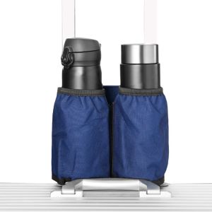 MNTT Hands-Free Design Luggage Cup Holder Portable Storage Fits All Handles Travel Drink Carrier High Quality Multi-functional Suitcase Drink Bag Travel Essentials