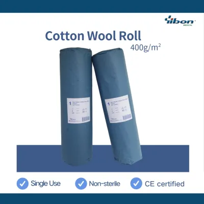 [SG Ready Stock] YIBON Cotton Wool Roll 400g