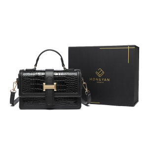 HONYAN GOLD Tas Selempang Wanita Import Shani Croco Handbag Kulit Honey Mewah Korean Style