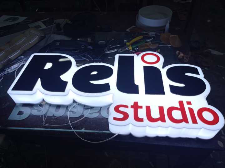 Neon Box LED Akrilik Cutting Cut Custom | Lazada Indonesia