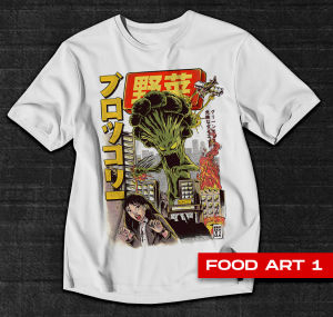 ARTEES FOOD ART SUBLIMATION T-SHIRT UNISEX