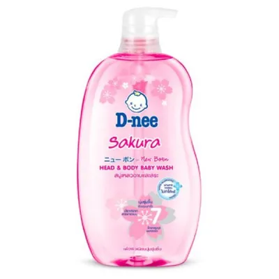 (Chính Hãng) Sữa Tắm Gội Toàn Thân Dnee Baby 380ml Thái Lan Dành An Toàn Cho Bé Dưới 3 Tuổi