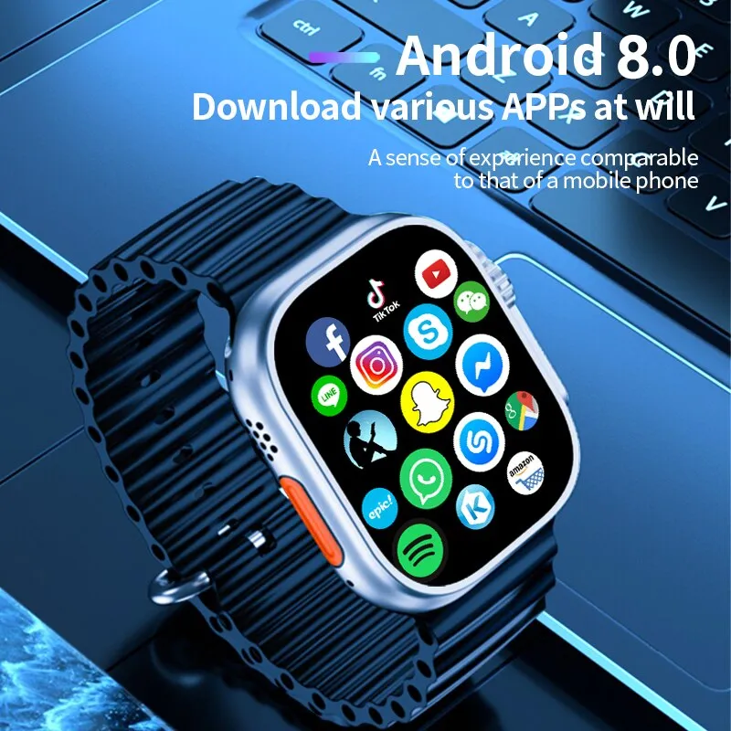 Smartwatch with map discount display