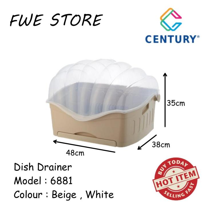 Century dish 2024 drainer with cover