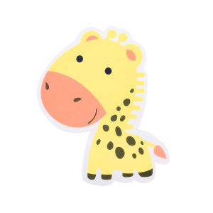 Cute Cartoon Toilet Deodorant Stickers Eco-friendly Non-woven Deodorizing Toilet Stickers Bathroom Toilet Decoration Sticker