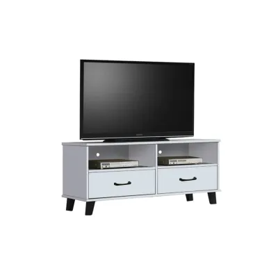Living Mall Blair TV Console Cabinet Made with Particle Board with Drawers - 3 Colours Available