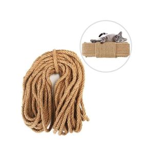 Dây thừng size 5mm (dài 5m 10m) trang trí làm đồ cào móng mèo cat tree làm đồ handmade